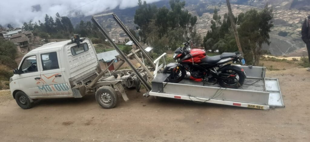 Fabricación de Grúa para motos